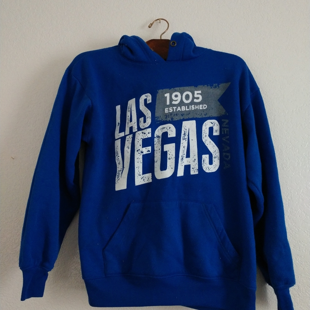 Las Vegas Nevada Hoodie Sweatshirt by Wear Code Size Small Chest 36"